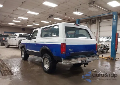 1996 Ford Bronco U100 z USA, uszkodzony, nr VIN 1FMEU15H4TLB39206